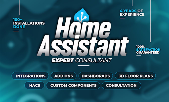 configure home assistant with integrations addons hacs custom component and more