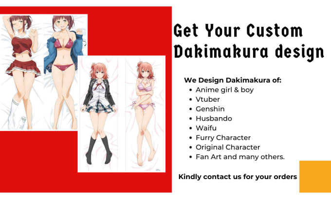 Almohada on sale anime waifu