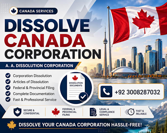 dissolve canadian corporation and company