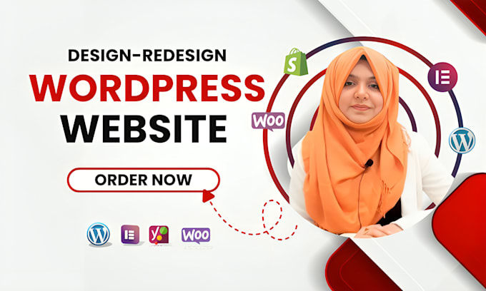 do wordpress website design, redesign business website, homepage development