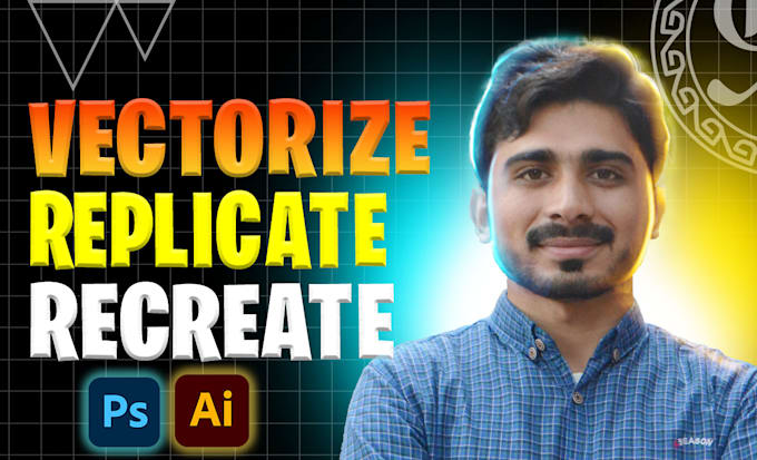 redesign, vector trace or update logo, font, text or image