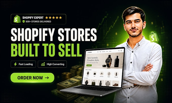 do shopify website development, shopify store design and redesign