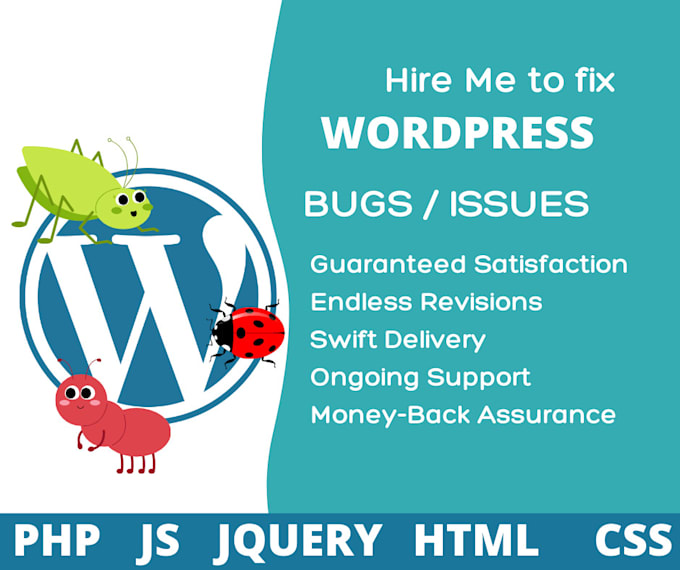fix bugs in wordpress website