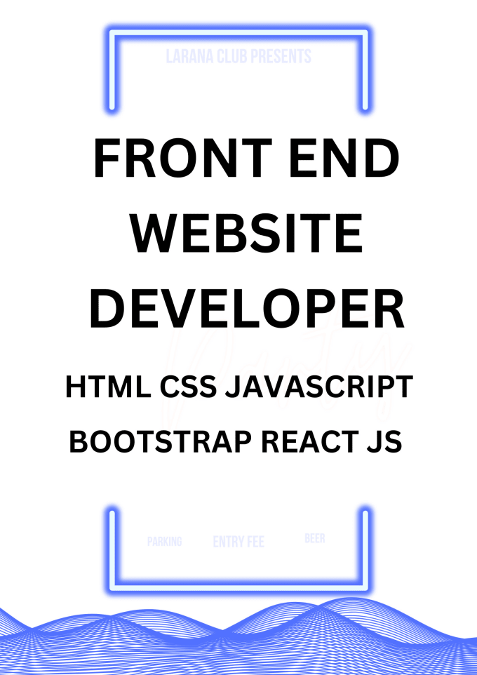 Be Your Front End Web Developer Using Htmlcss Bootstrapreact Js And Jquery By Ranahashir007