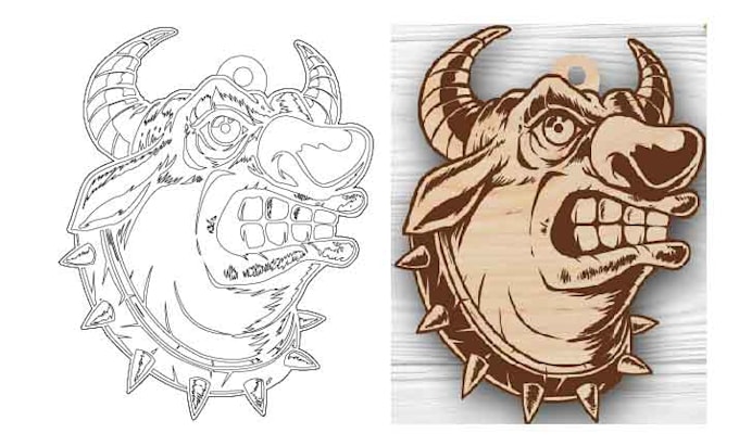 create custom design for laser cut and engraving