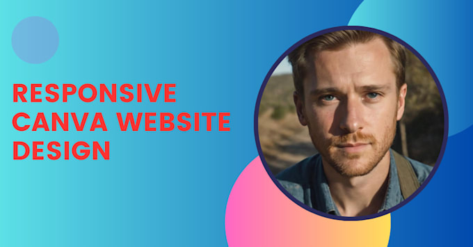 Design responsive canva website canva landing page by Antony rare Fiverr