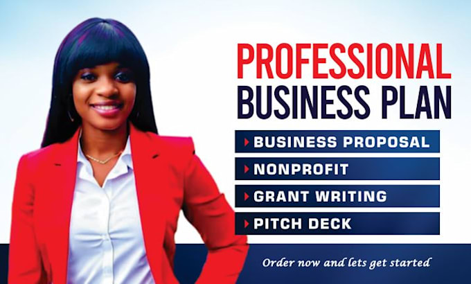 write business plan for startup, grant, business plan writer