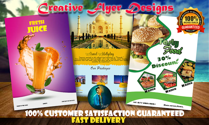 design a professional flyer for your business