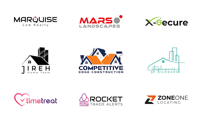 design a timeless mortgage, realtor, real estate property, or construction logo