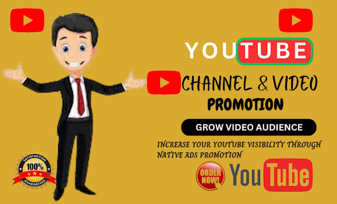 do youtube channel video promotion
