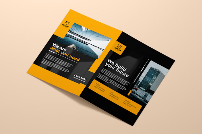 Design unique pdf lead magnet, bifold, and trifold brochures by Hamzabinishaque | Fiverr