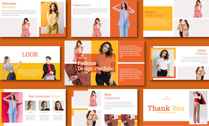 creat powerpoint presentation design fashion presentation engaging PPT beauty