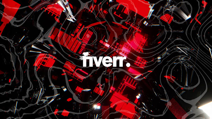 create a 1 hour vj visuals set with your dj logo