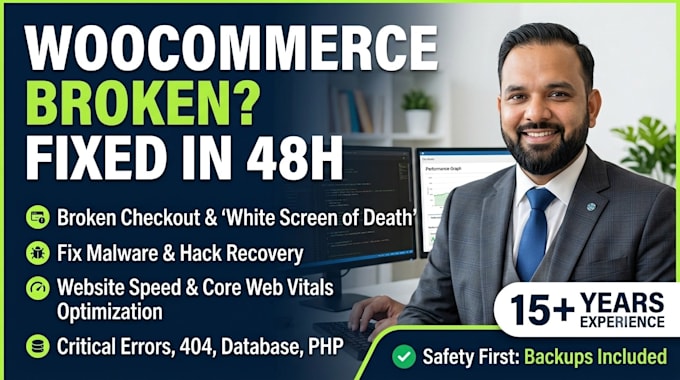 fix woocommerce errors and maintain your wordpress store