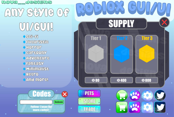 Roblox GUI - Twitter Code
