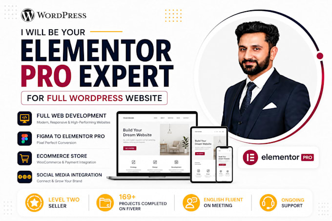 be your elementor pro expert for full website and fix errors