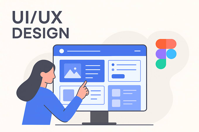 design modern UI UX for web and mobile apps in figma
