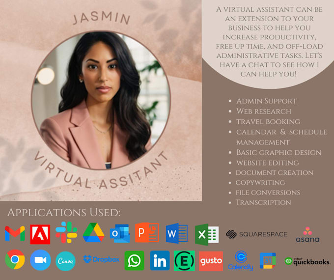 be your virtual executive or personal assistant