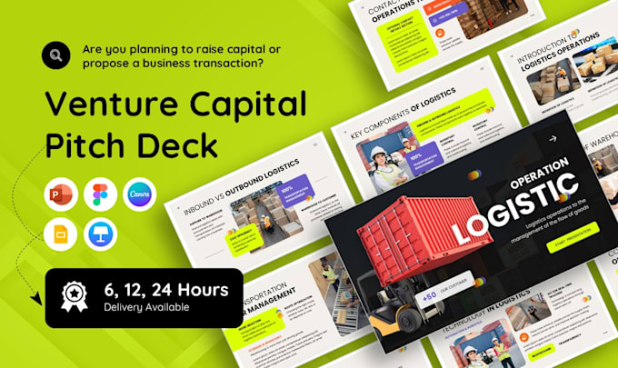 design an investor pitch deck for fundraising in 24 hours