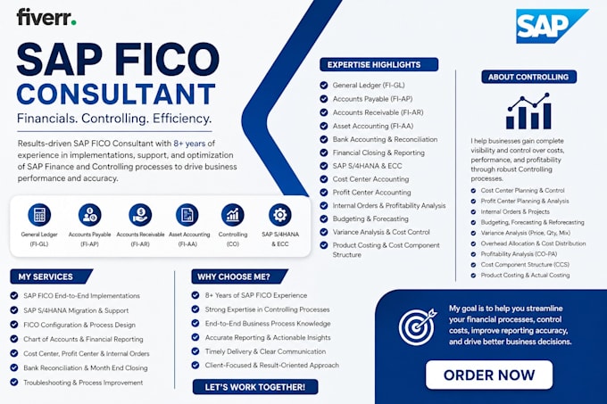 be your sap s4hana and ecc fico consultant