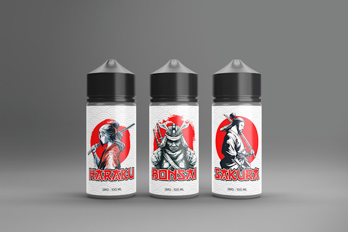 do label packaging for e liquid, e juice, cbd and vape products