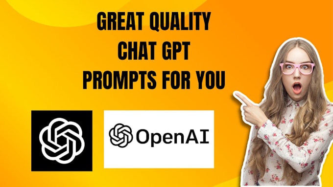 Write custom prompts for openai chatgpt gpt3 and gpt4 by ...