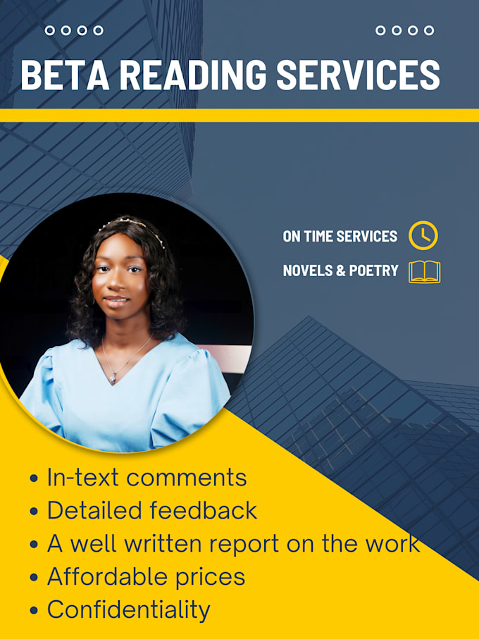 beta read your story and give insightful feedback