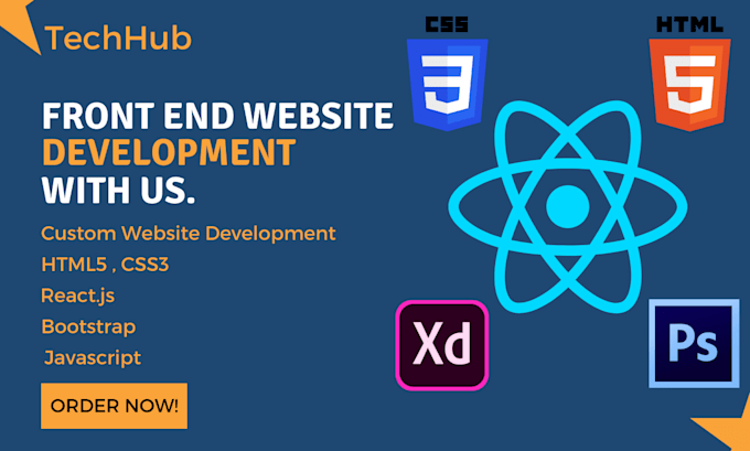 Be your front end web developer or do frontend web development in react ...
