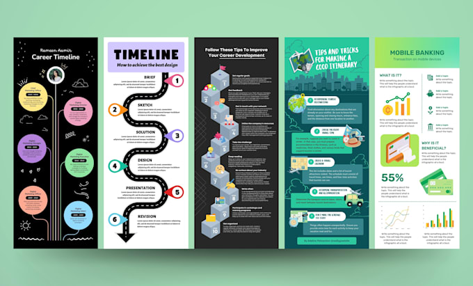 Create unique and stunning infographic and flowchart design by ...
