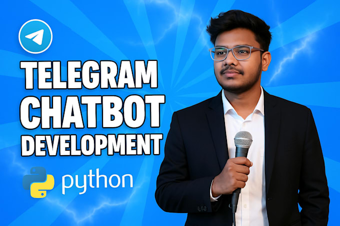 devleop a custom telegram bot using python