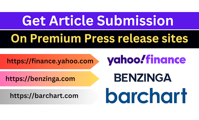 do PR submission on high authority sites
