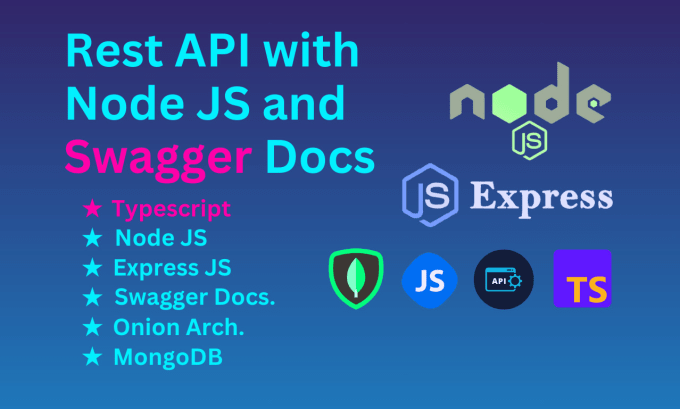 Be Your Node Js Developer For Backend Rest Api Development With Swagger Be Your Node Js Developer For Backend Rest Api Development With Swagger