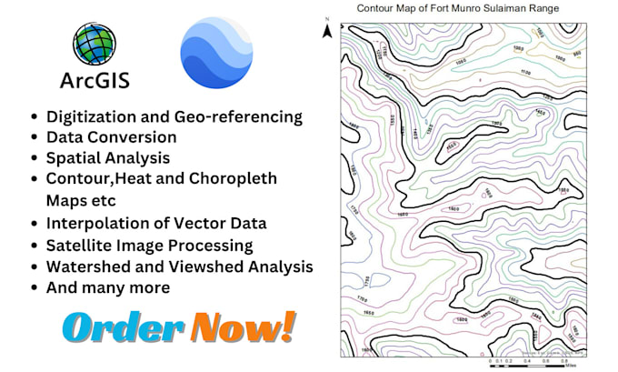 do gis projects in arcgis and google earth