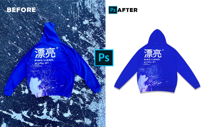 do clothes images editing products editing and retouching