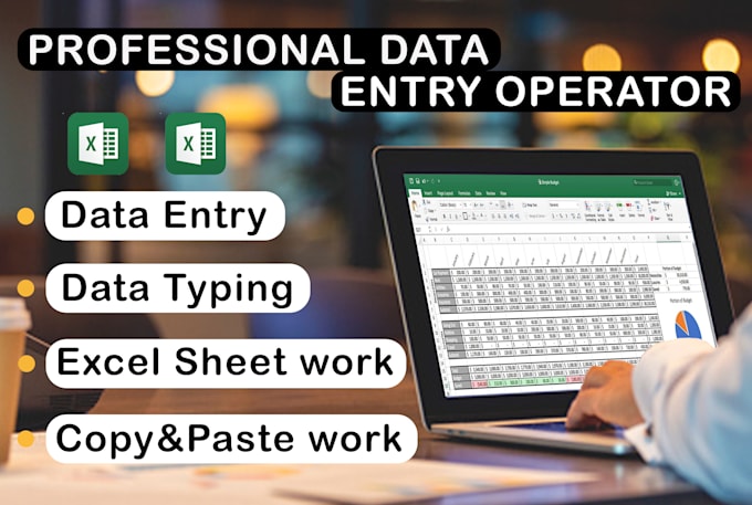 Do professional excel data entry, data typing and copy paste by ...
