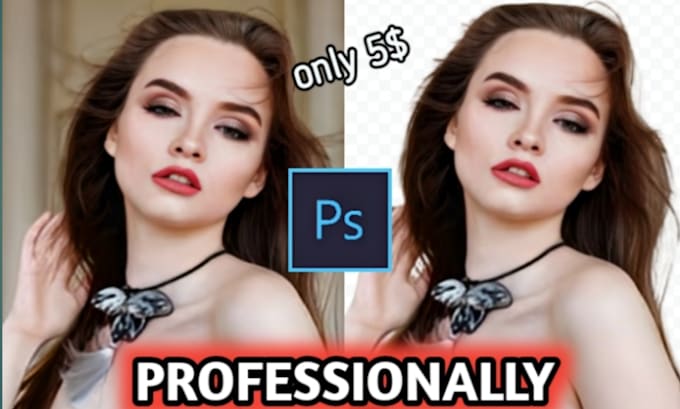 complex background removal professionally