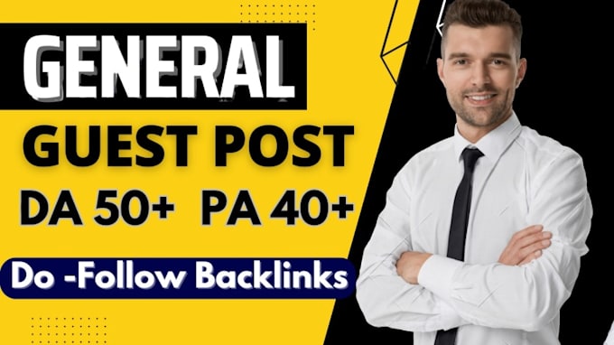 do a guest post on a high quality general blog