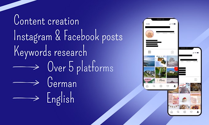 design creative social media posts and ads