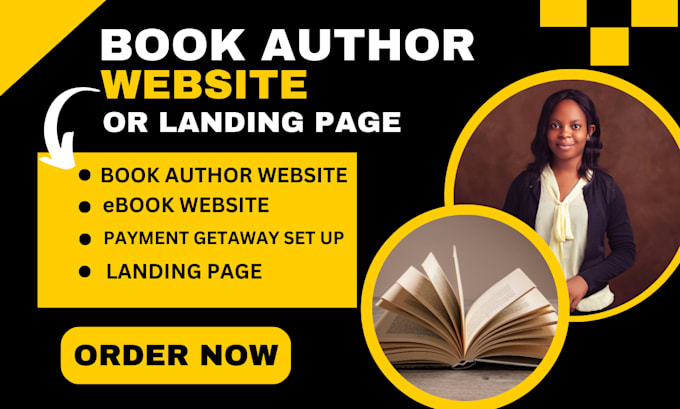 design book author website, author website, ebook website