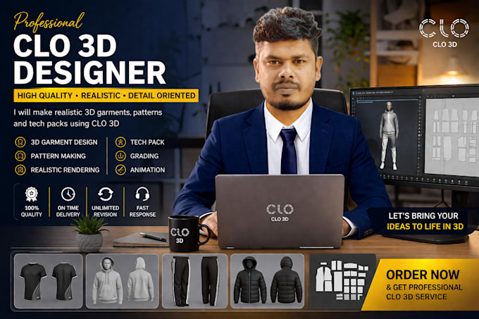 do sewing pattern making size grading and clo 3d fitting