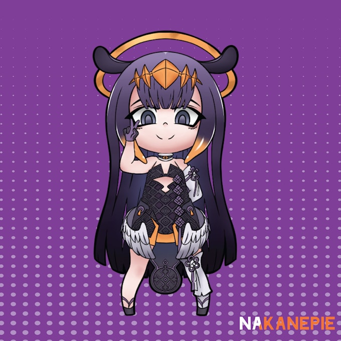 do chibi art commissions with my artstyle