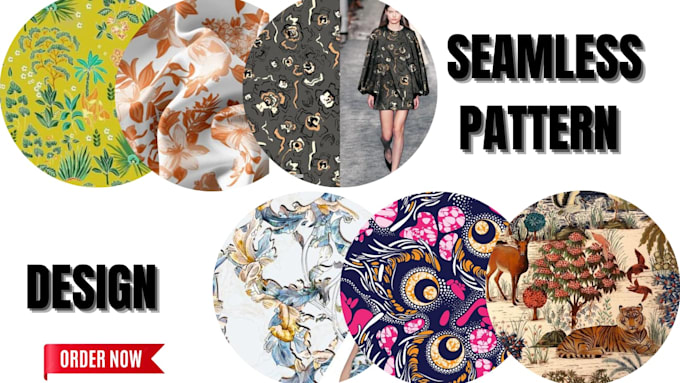 design seamless pattern textile prints pattern design