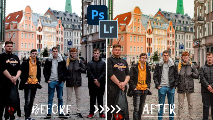 professionally edit and retouch family photos in lightroom