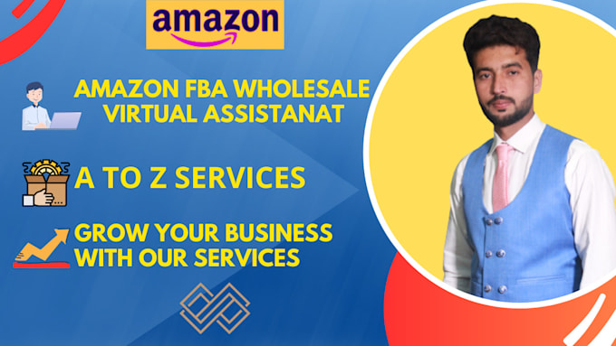 be your amazon fba wholesale virtual assistant