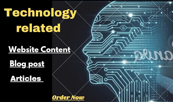 write high quality technology related content, blog posts, and tech articles