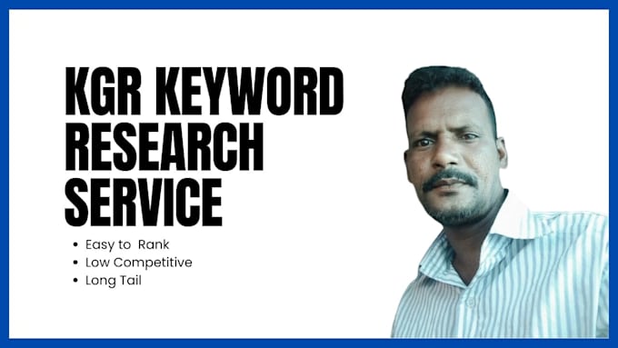 do kgr keyword research for seo