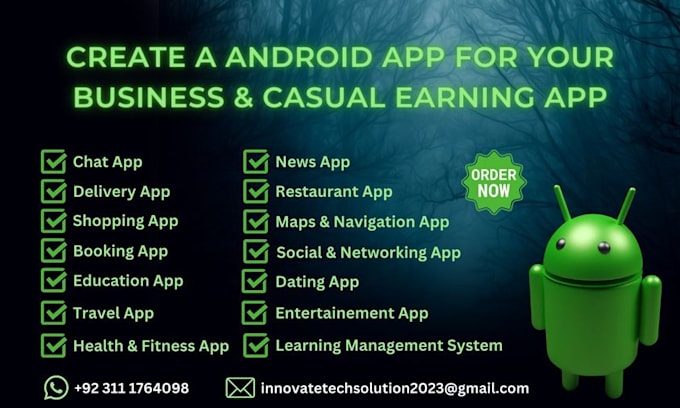 Create the best customized android app for your business by ...