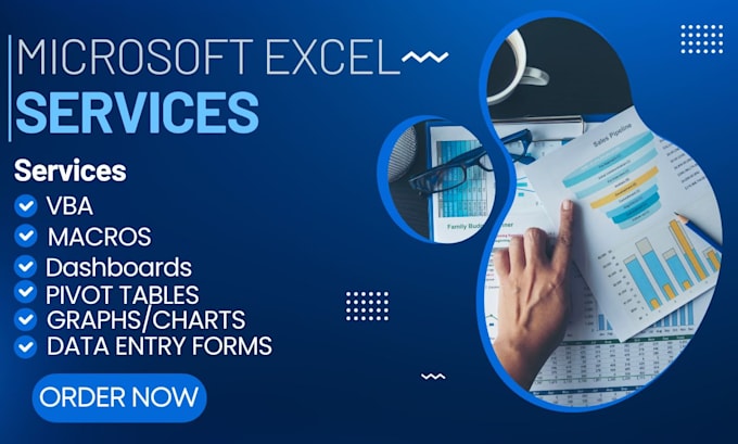 design charts, graphs, tables in excel and google sheets