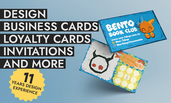 design business cards, invitations, membership cards, and more