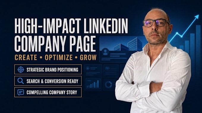 create and optimize a high impact linkedin company  page